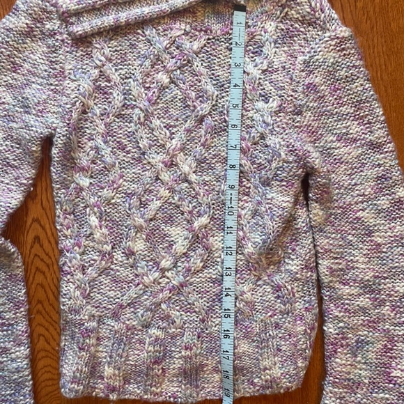 Y2K Guess Pastel Sweater size Small Cable Knit - Picture 4 of 6